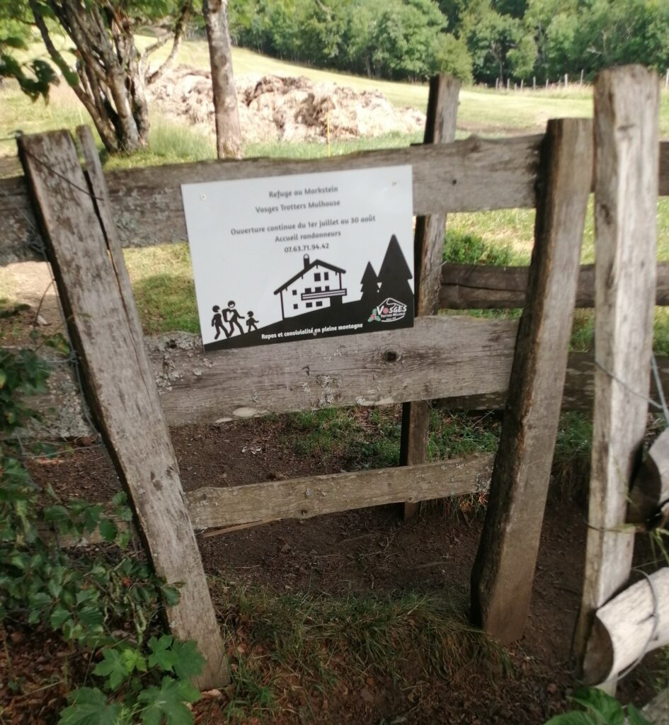 1456 panneau au col du hundsrucken